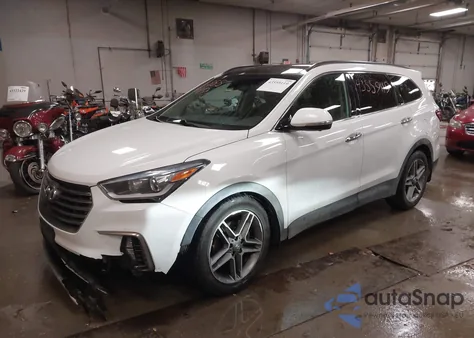 2018 Hyundai Santa Fe Se Ultimate from USA, damaged, VIN KM8SRDHF1JU274747